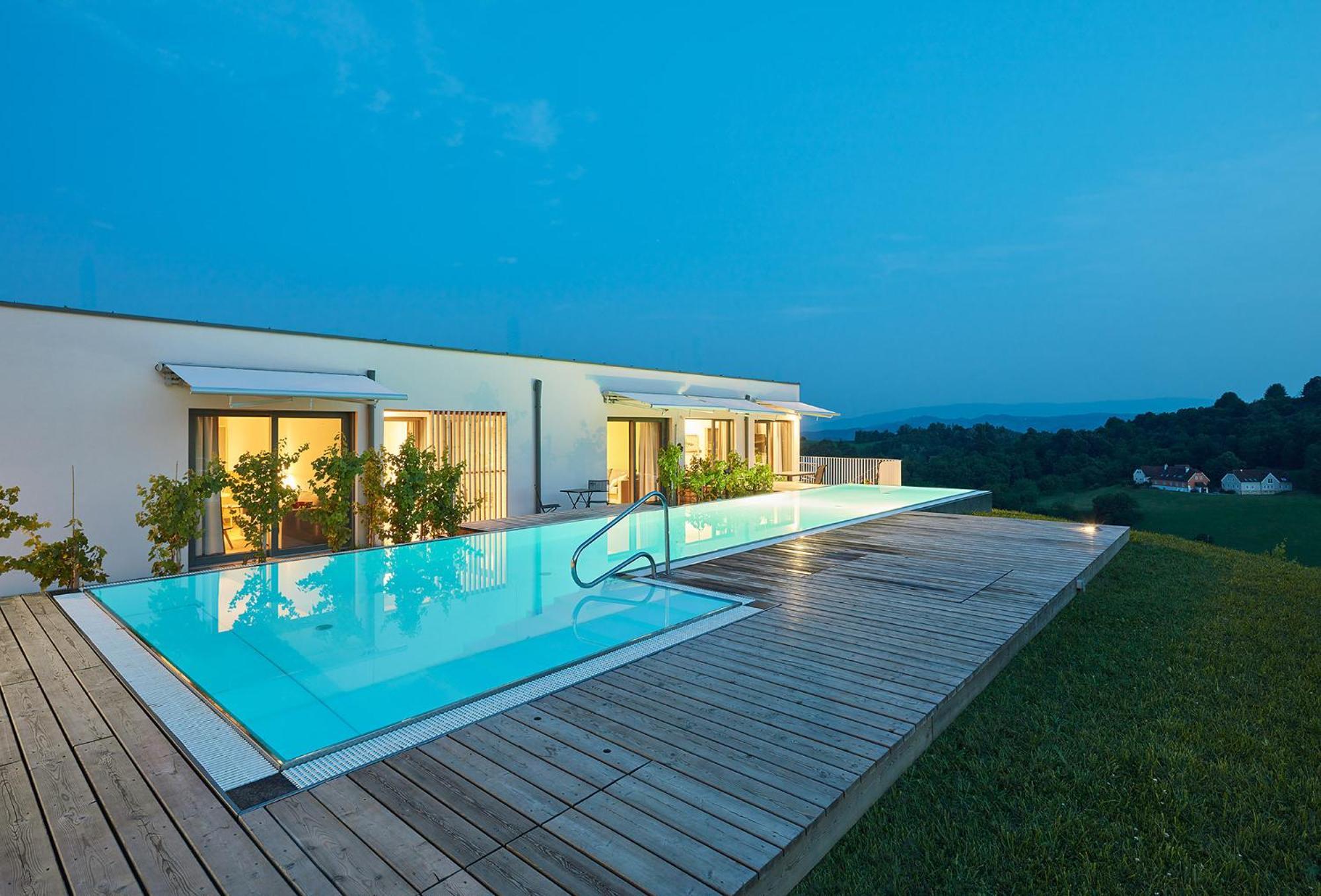Hideaway An Der Weinstrasse - Pool & Sauna - Apartments Anderlage Spielfeld Exterior photo